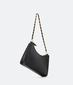 Bolsa Baguete com Alça Transversal e de Corrente - Renner