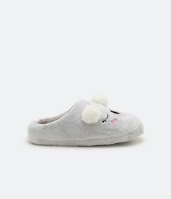 Pantufa Chinelo de Bordado Coala