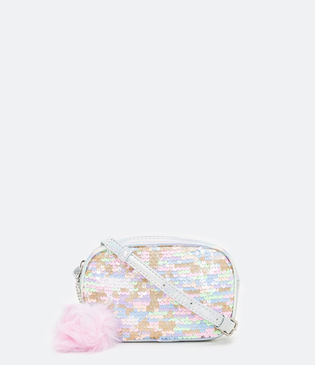 zara iridescent bolsa