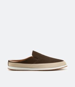 Tênis Mule com Detalhe Gorgurão