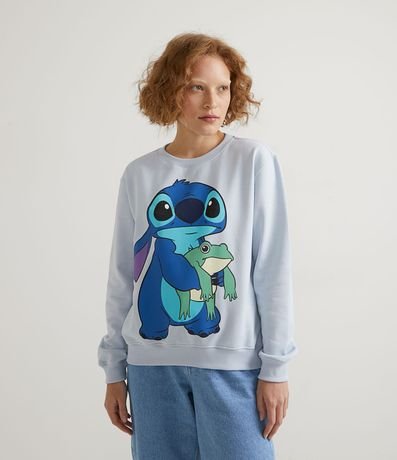 stitch tie dye moletom com capuz