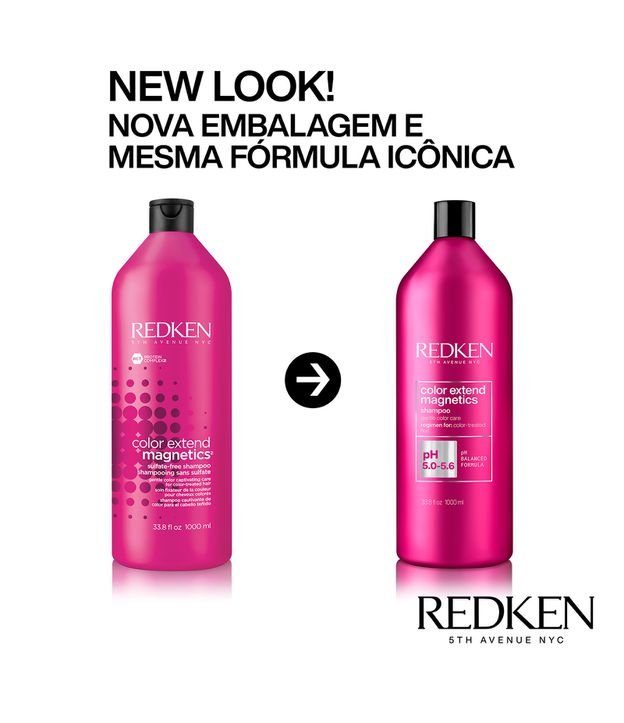 Shampoo Color Extend Magnetics Redken 1000ml 2