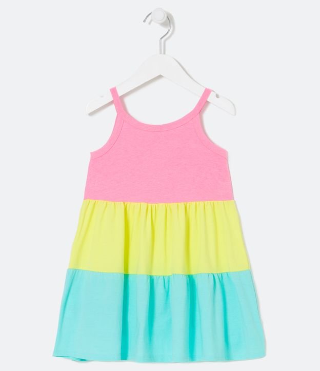 Vestido Infantil Marias con Estampado de Minnie - Talle 1 a 6 años Multicolores 2