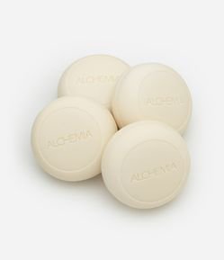 Kit 04 Sabonetes em Barra de Macadâmia Alchemia