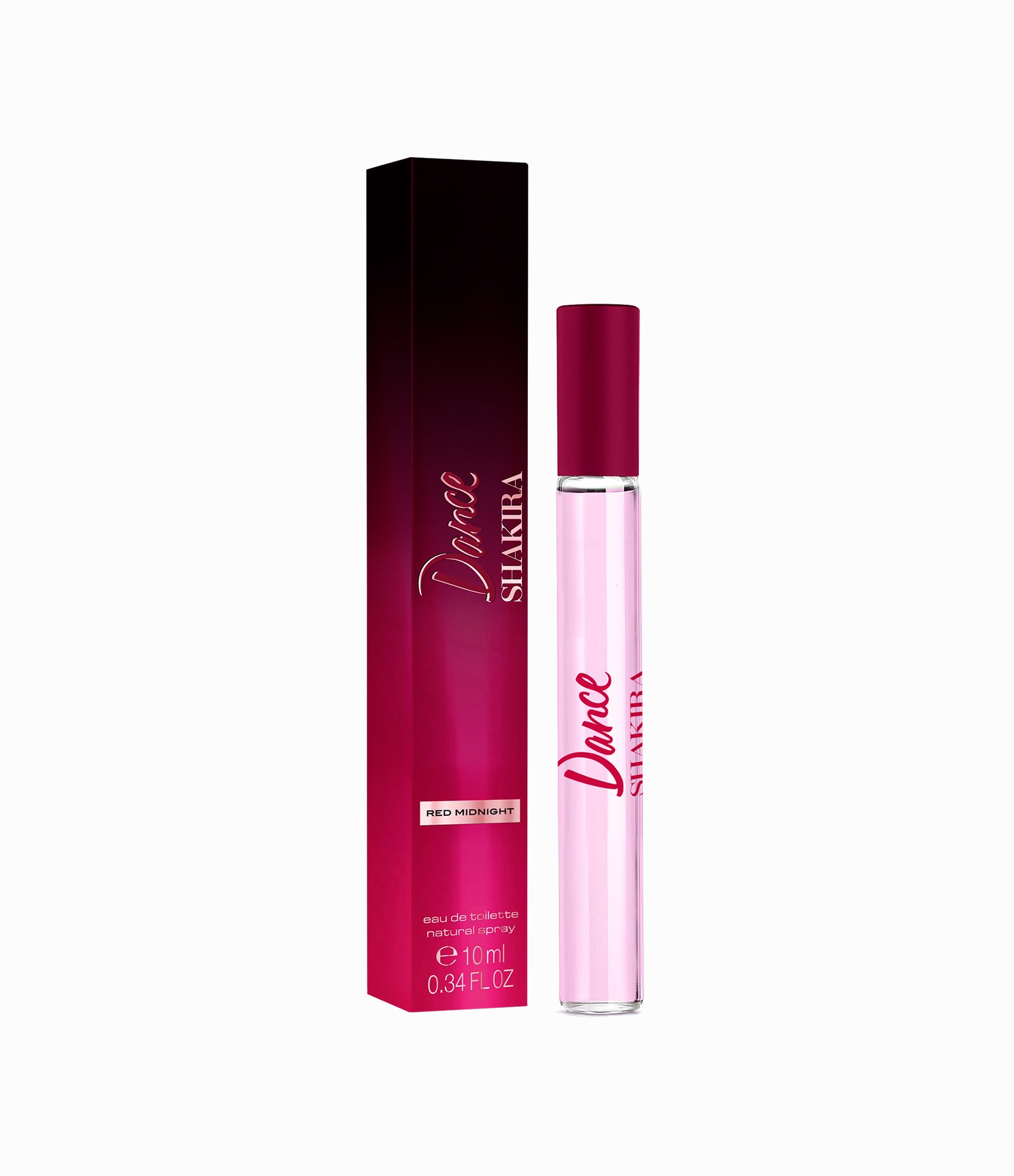 BRINDE TRAVEL SIZE SHAKIRA DANCE RED MIDNIGHT EDT U 1