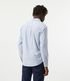 Imagem miniatura do produto Camisa Slim en Algodón Manga Larga con Fondo Mezcla Dusty Blue 3