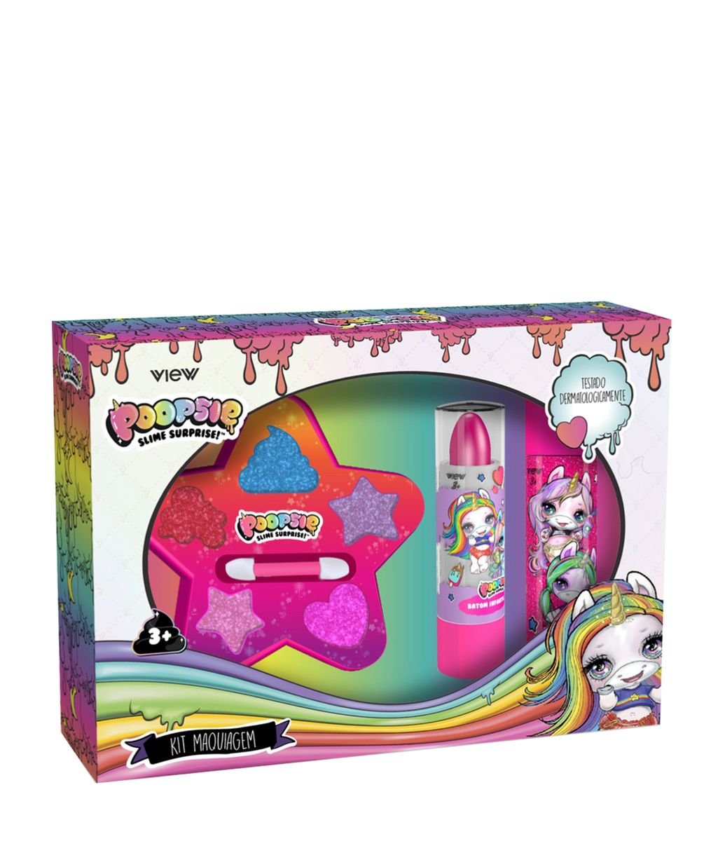 Toyvian 1 Conjunto De Cosméticos Infantis Kit De Maquiagem De Princesa Para  Meninas Kit De Maquiagem De Meninas Pequenas Conjunto De Maquiagem De