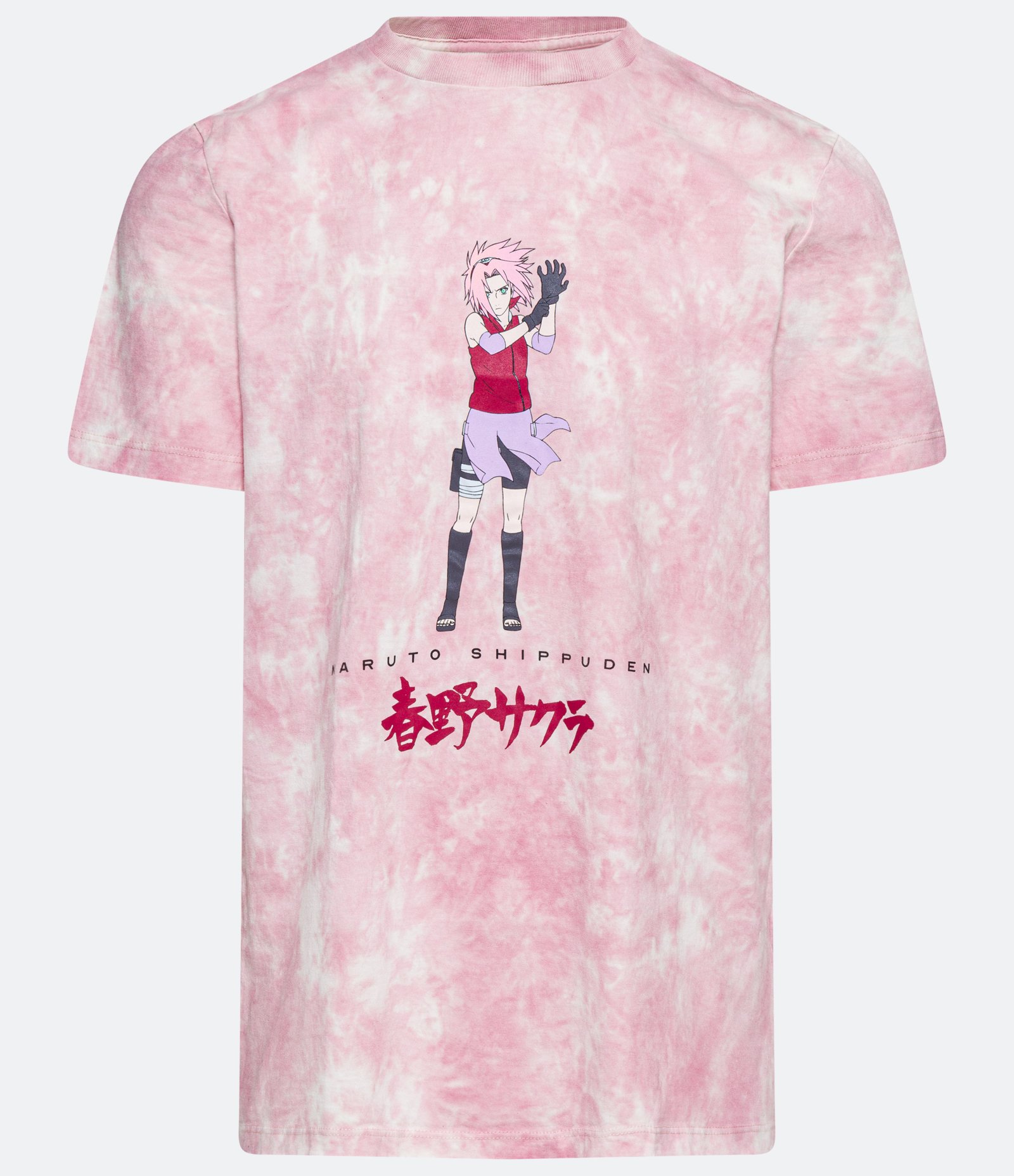 Camiseta Manga Curta com Estampa Sakura Rosa 5