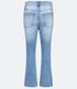 Imagem miniatura do produto Pantalón Flare Cropped Jeans con Desgastes Azul 6