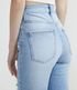 Imagem miniatura do produto Pantalón Flare Cropped Jeans con Desgastes Azul 4