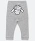 Imagem miniatura do produto Conjunto Infantil Body con Estampas de Animalitos y Pantalón con Bordado Trasero - Talle 0 a 18 meses Blanco 7