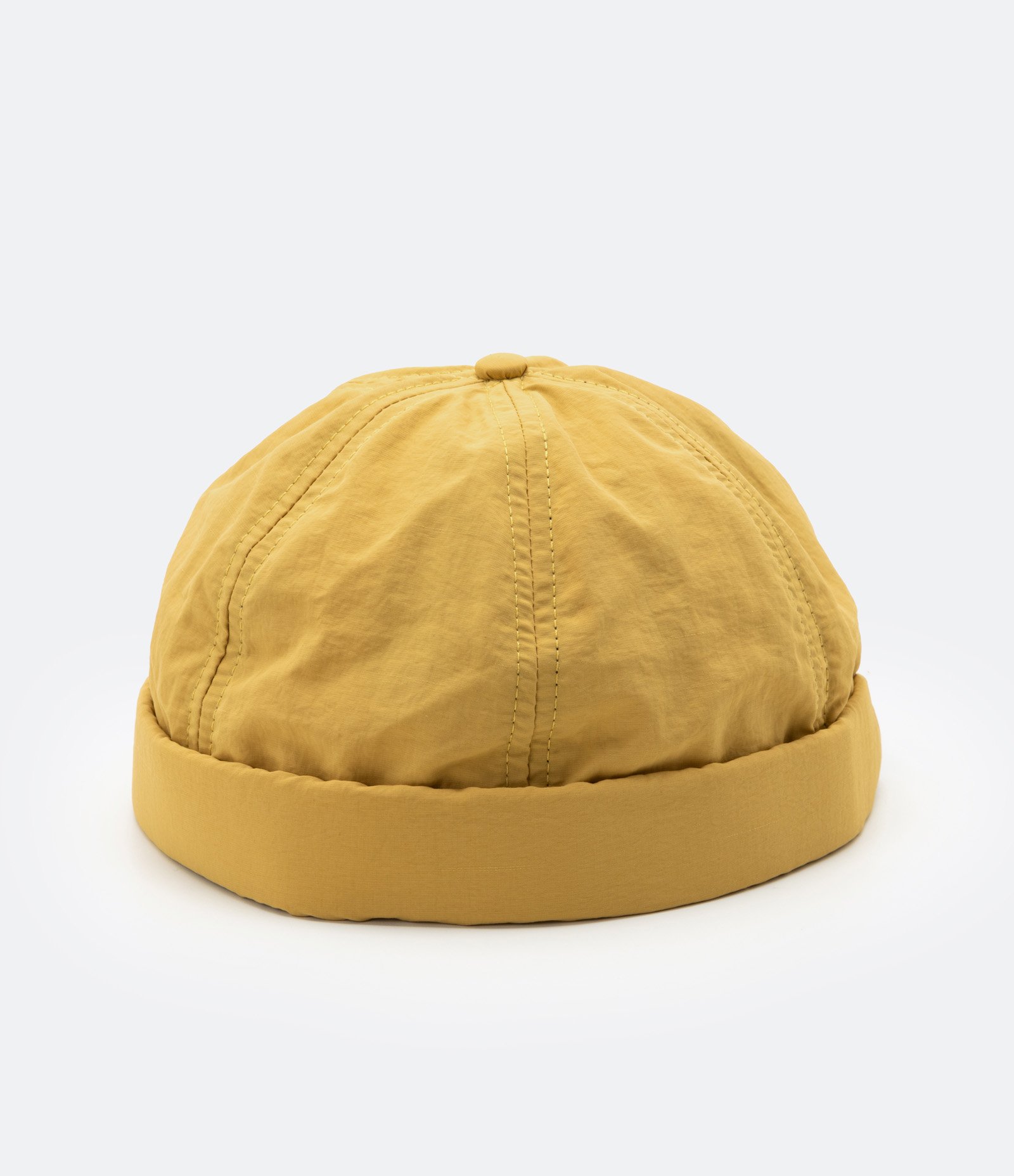 Boné Marinheiro sem Aba com Fecho Strapback Amarelo 1