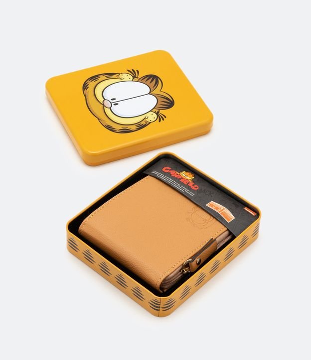 Carteira Box com Estampa Garfield