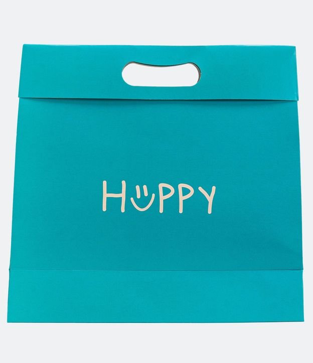Embalagem de Presente com Lettering "Happy"