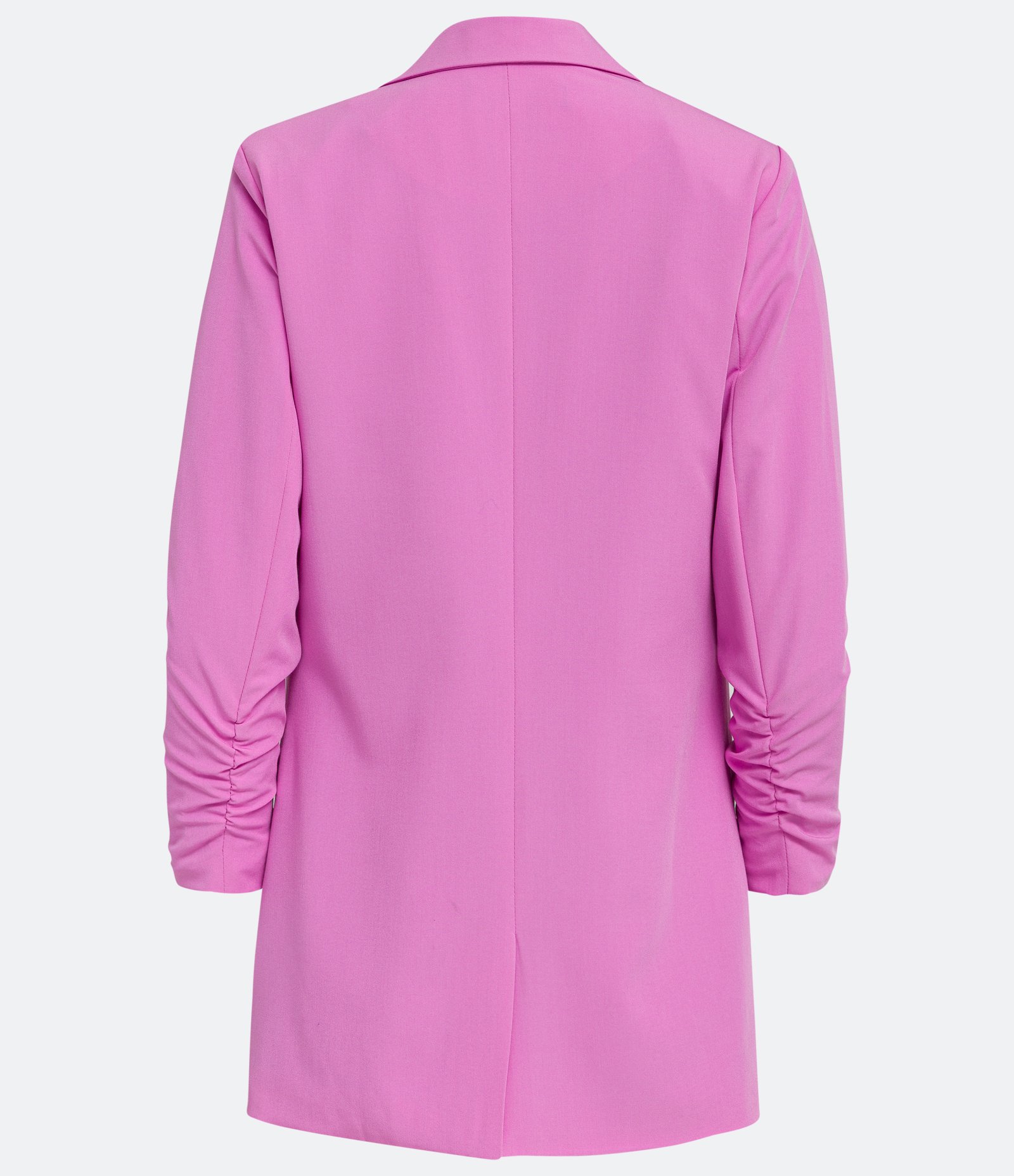 Blazer Alfaiataria Alongado em Crepe com Franzidos nos Punhos 7