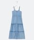 Imagem miniatura do produto Vestido Marias Infantil en Jeans con Botones - Talle 5 a 15 años Azul 1