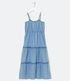 Imagem miniatura do produto Vestido Marias Infantil en Jeans con Botones - Talle 5 a 15 años Azul 2