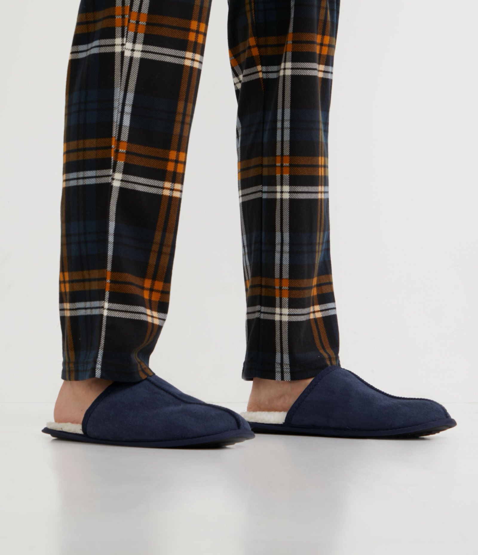 Pantufa Chinelo com Forro Felpudo Azul 3