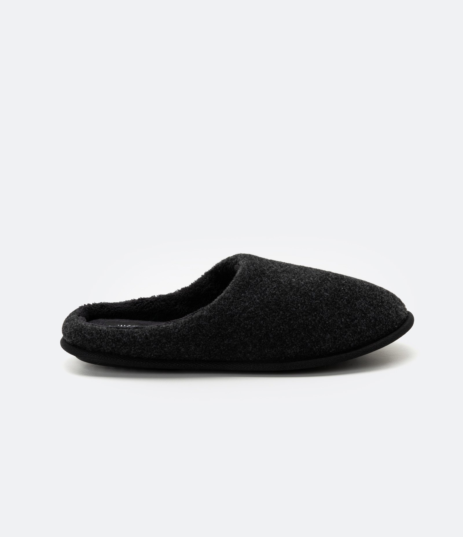 Pantufa Chinelo Slipper com Textura Cinza Escuro 1
