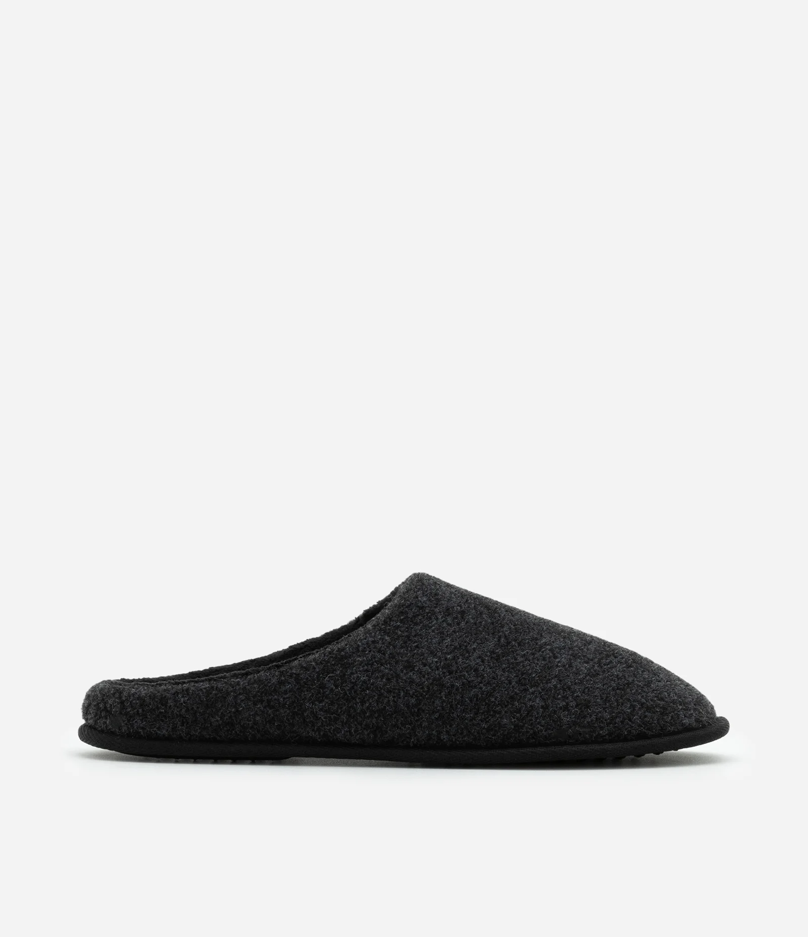 Pantufa Chinelo Slipper com Textura Cinza Escuro 3