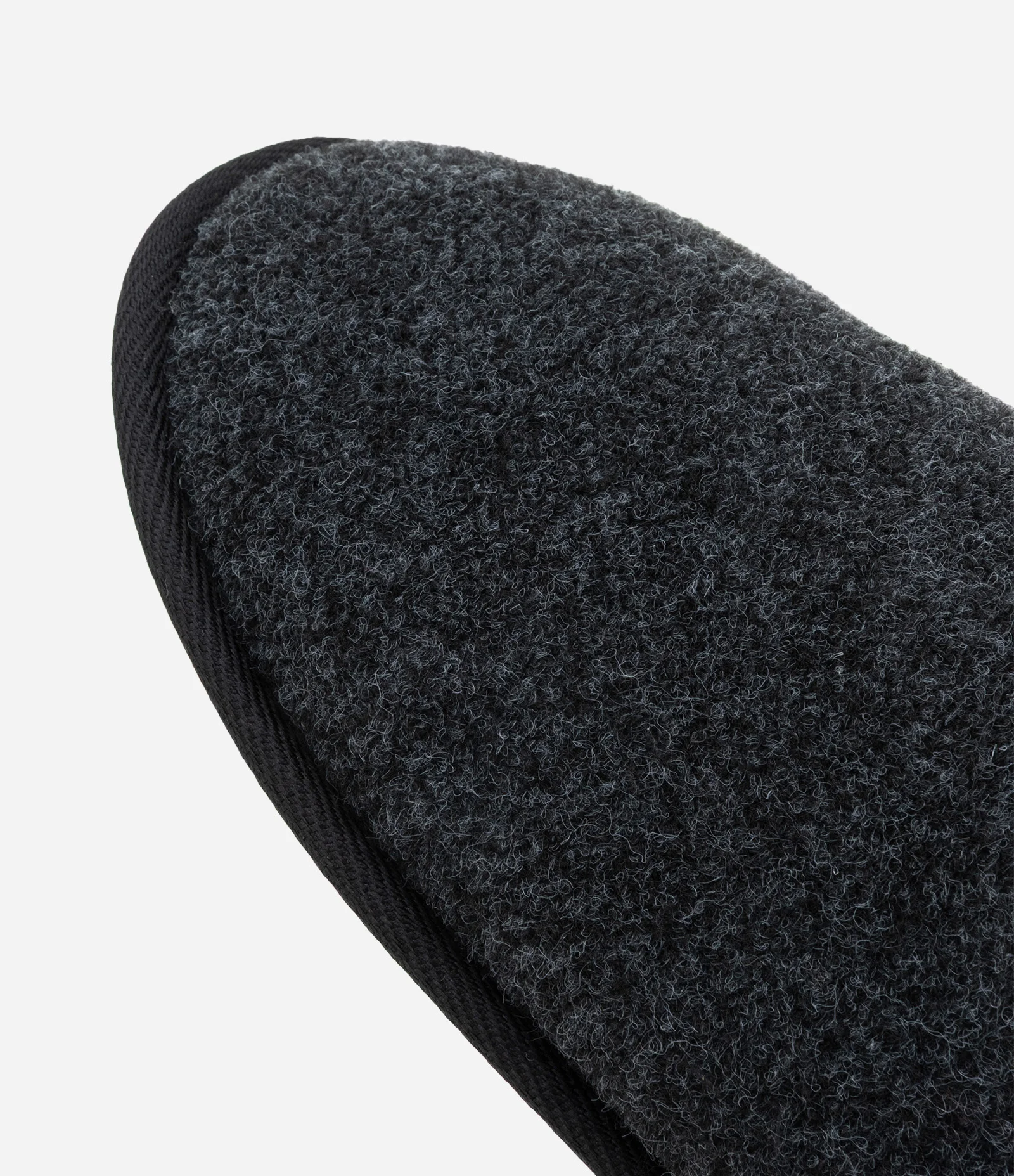 Pantufa Chinelo Slipper com Textura Cinza Escuro 6