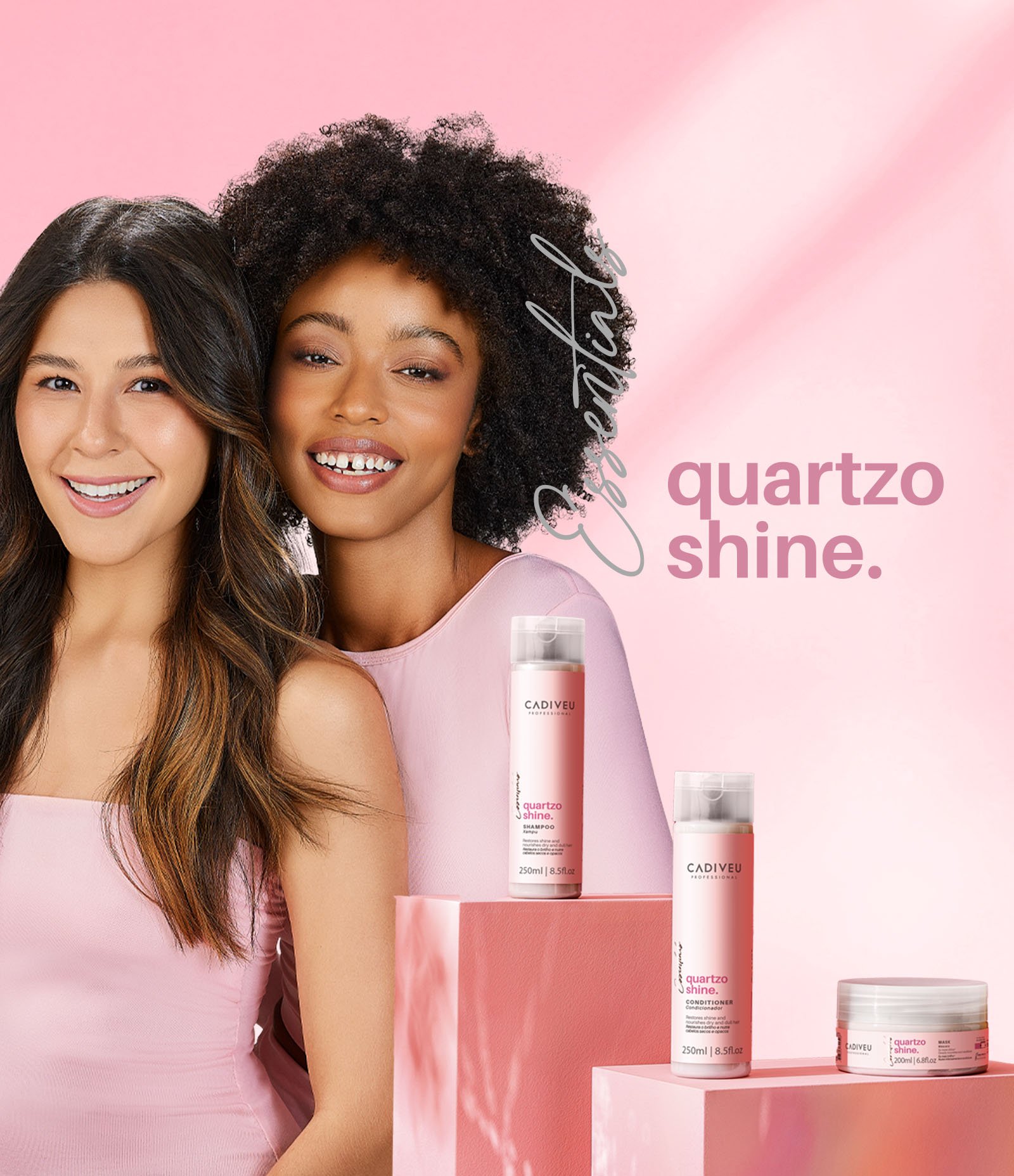 Shampoo em Barra Quartzo Shine Cadiveu 70g 6