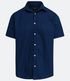 Imagem miniatura do produto Camisa Comfort en Algodón con Bolsillo y Estampado de Lunares Azul 6