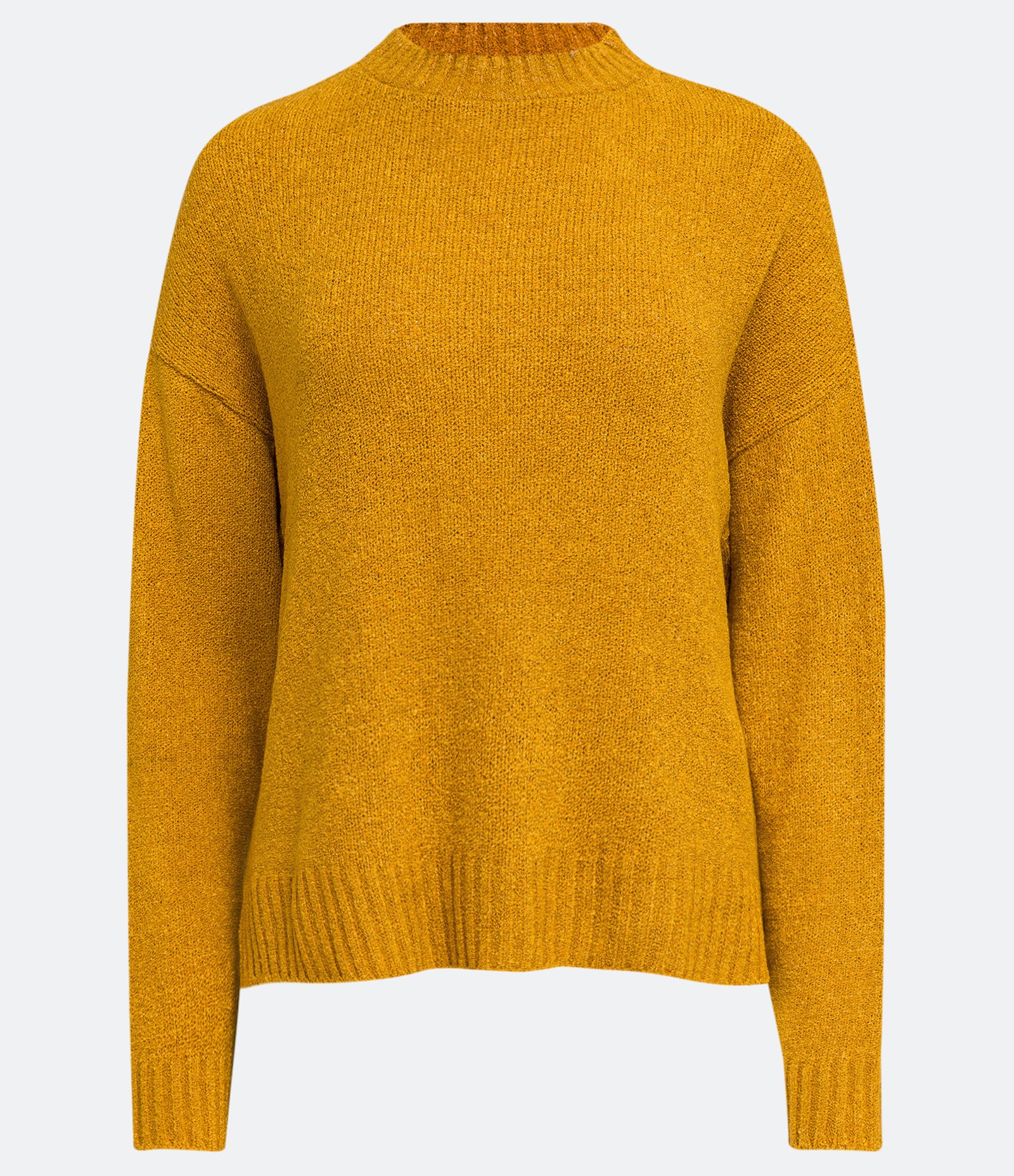 Suéter em Tricô Texturizado com Cava Deslocada 6