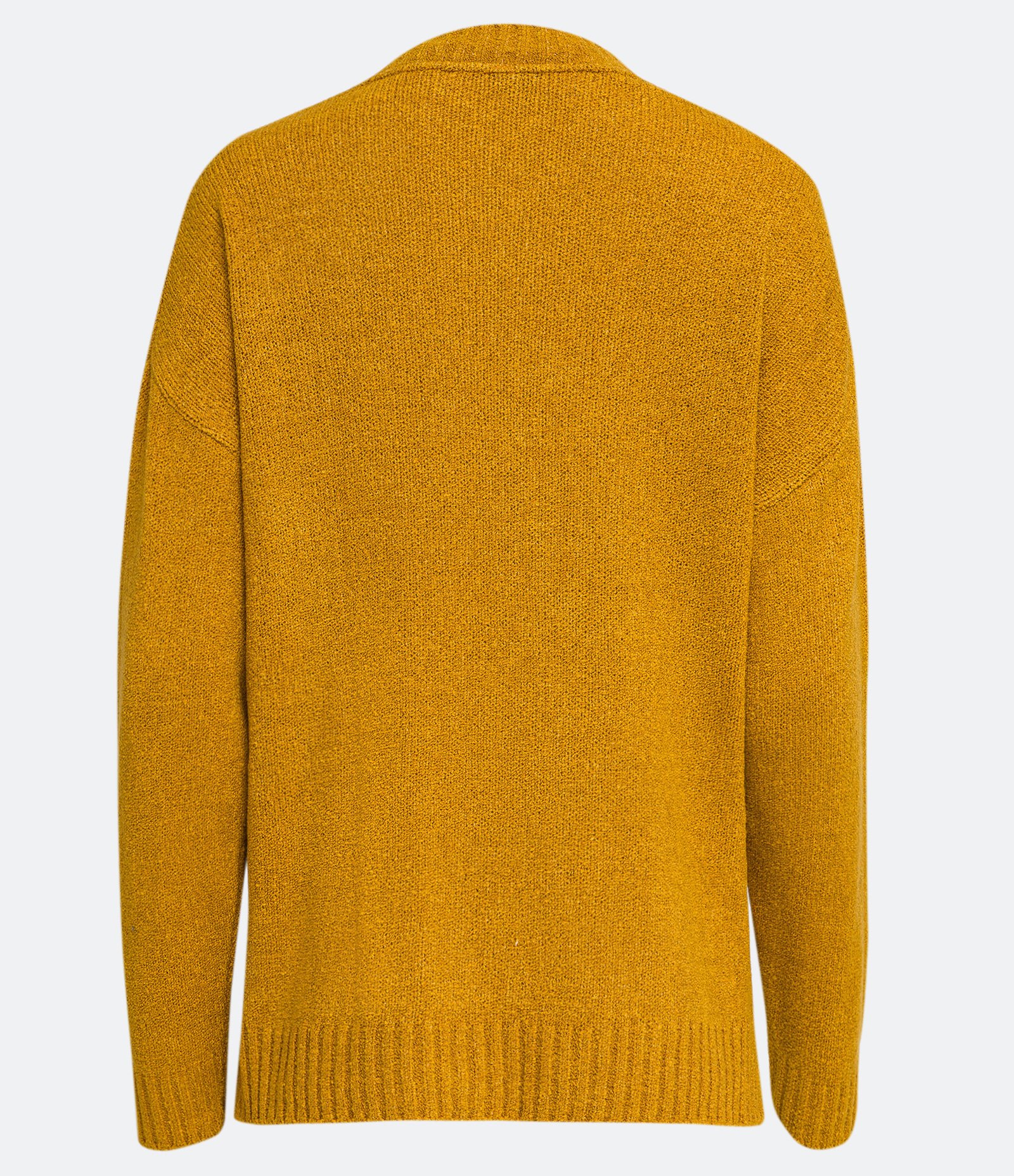 Suéter em Tricô Texturizado com Cava Deslocada 7