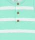 Imagem miniatura do produto Enterito Infantil con Cuello Henley y Rayas Tie Dye - Talle 0 a 18 meses Azul 3