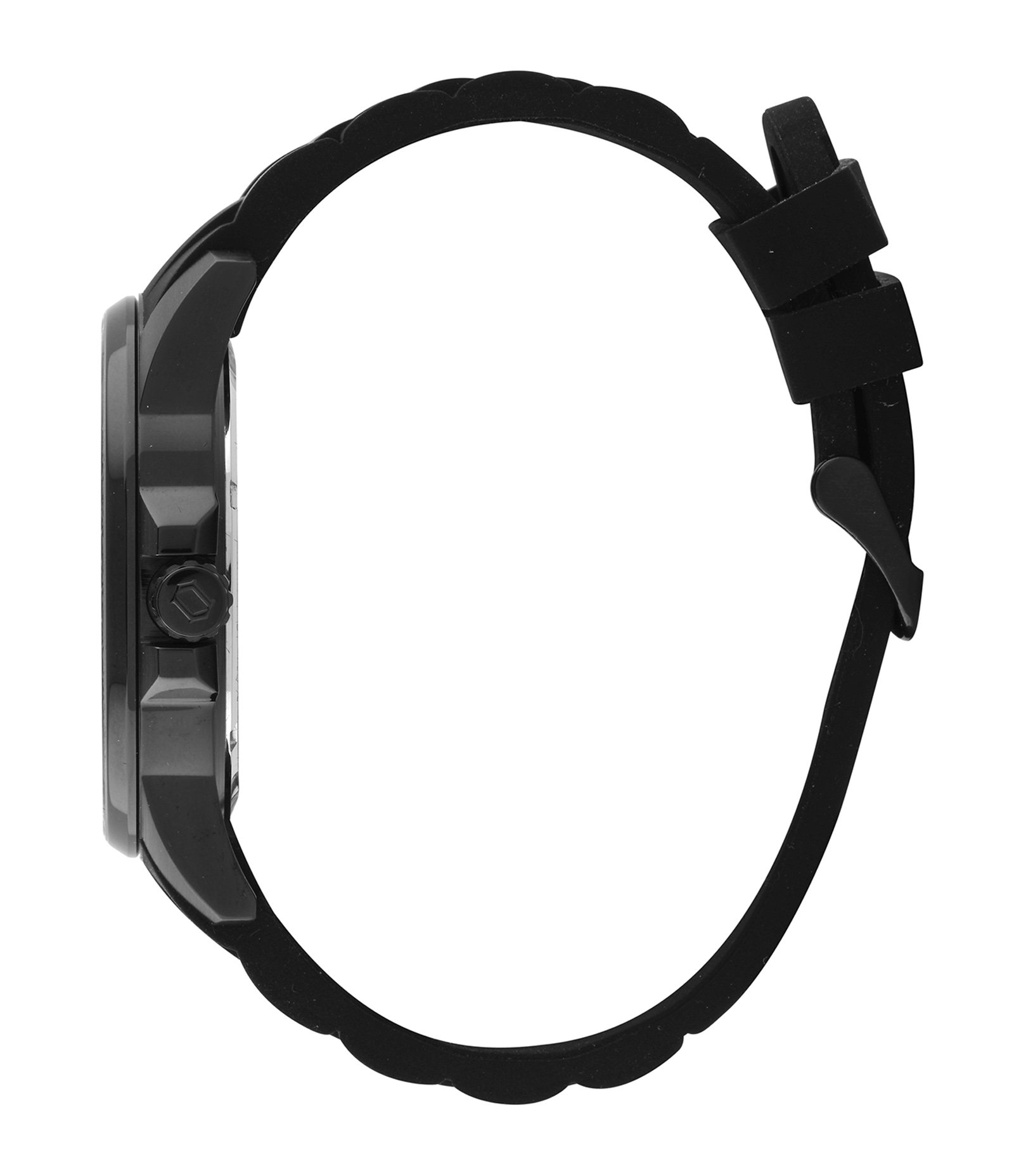 Relógio Orient Analógico com Pulseira em Silicone e Caixa em Aço  Preto 2