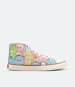 Tênis Cano Médio com Estampa Ursinhos Carinhosos