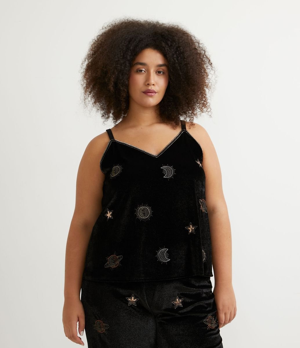blusa de plush plus size