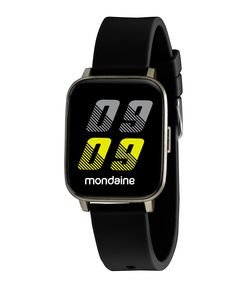 Relógio Mondaine Smartwatch com Pulseira em Borracha e Caixa 16001M0MVNV2
