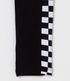 Imagem miniatura do produto Pantalón Legging Infantil con Estampado Lateral de Cuadrillé Grid - Talle 5 a 14 años Negro 3