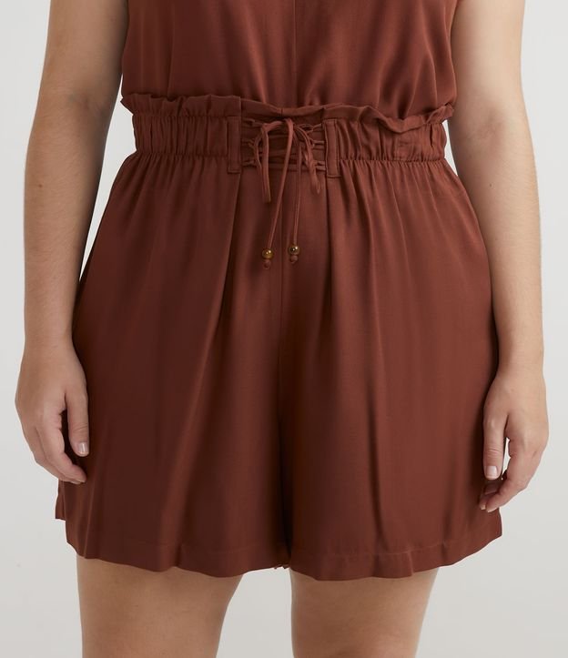 Short em Viscose com Amarração Curve & Plus Size