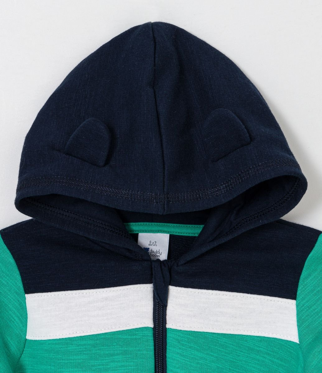 carla moletom com capuz blue