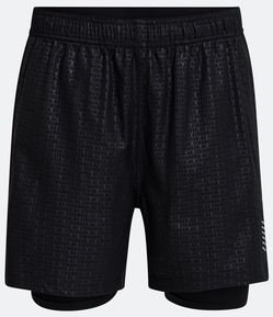 Bermuda Esportiva com Short Compressor