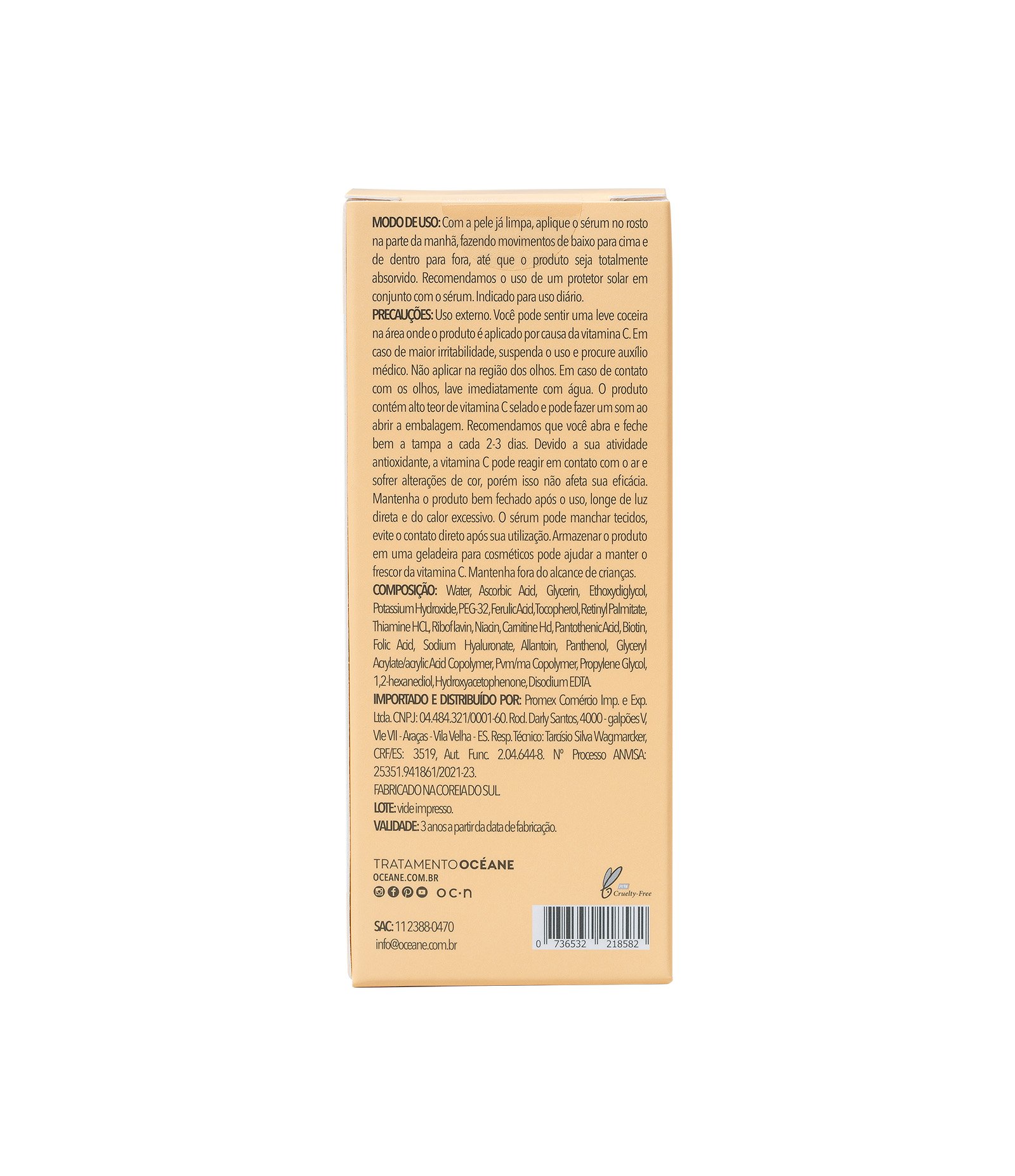 Sérum Facial Vitamina C e Acido Ferulico 30ml 3