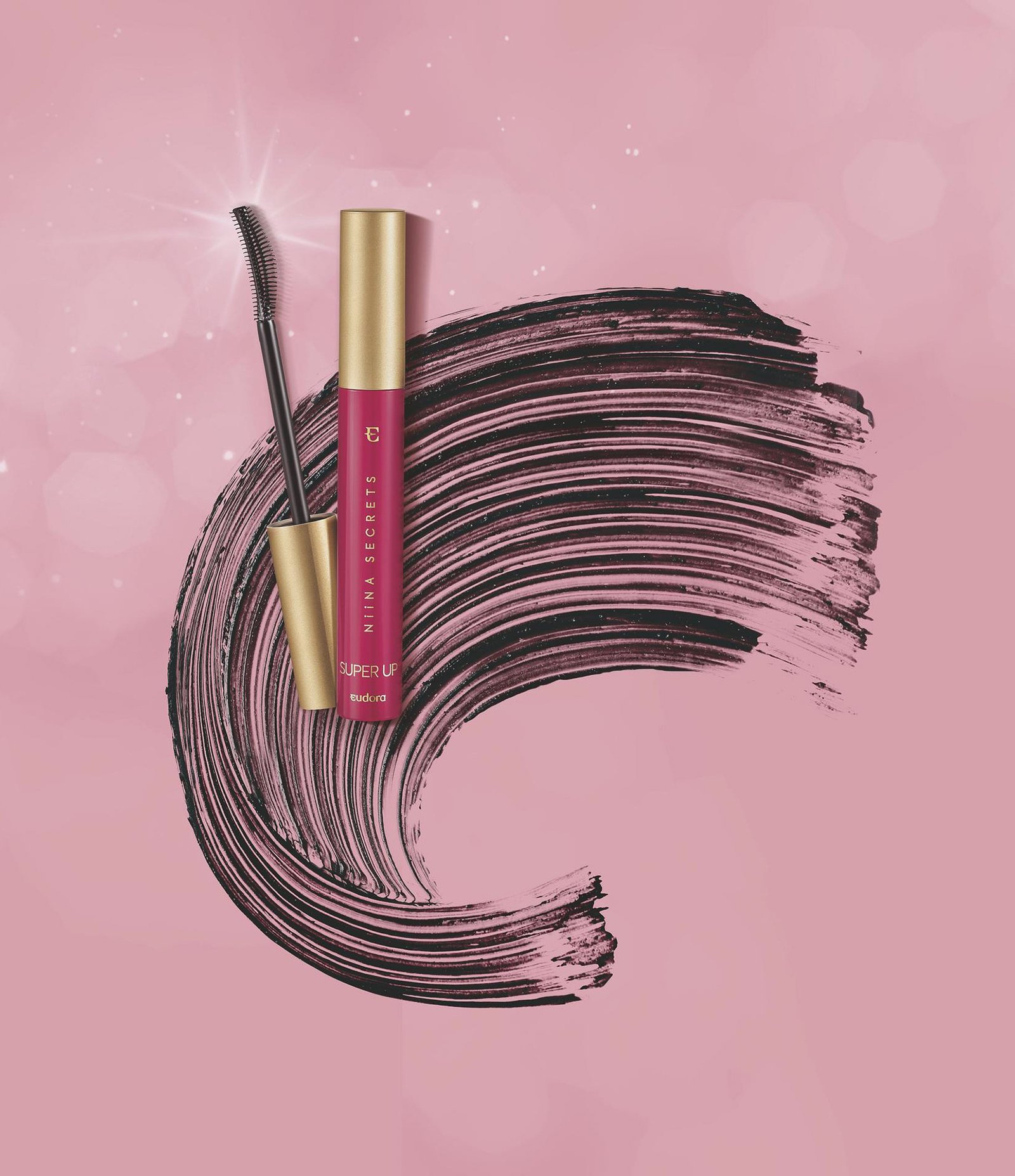 Mascara Para Cilios Super UP Niina Secrets Preto 5