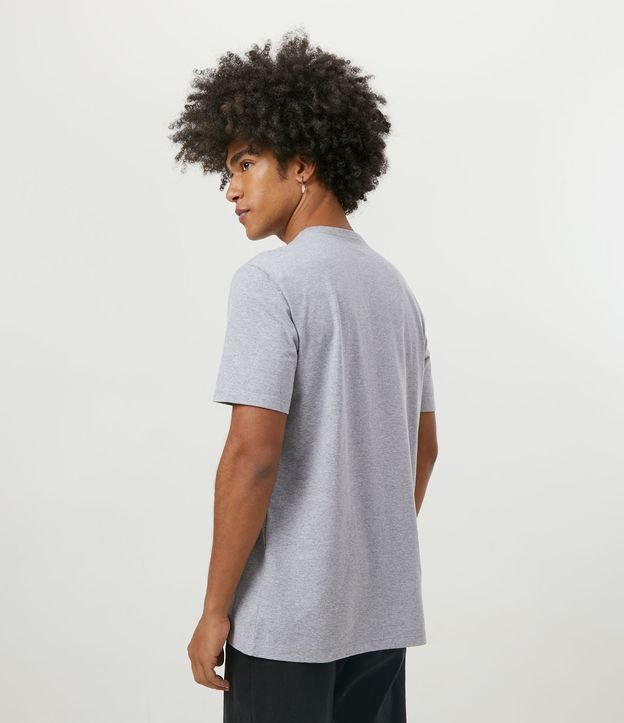 Remera en Media malla con Estampado Super Mario Gris 3