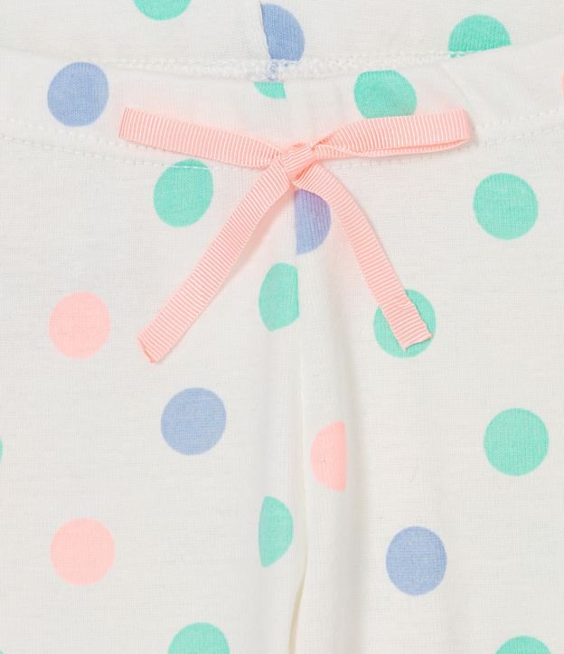 Pijama Largo Infantil con Estampado de Bulldog Hermoso - Talle 1 a 5 años Blanco 3