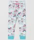 Imagem miniatura do produto Pijama Largo Infantil Estampado de Conejo con Máscara de Dormir - Talle 2 a 14 años Azul 3