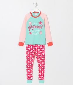 Pijama Infantil com Blusa e Calça em Algodão - TAM 05 A 14 ANOS