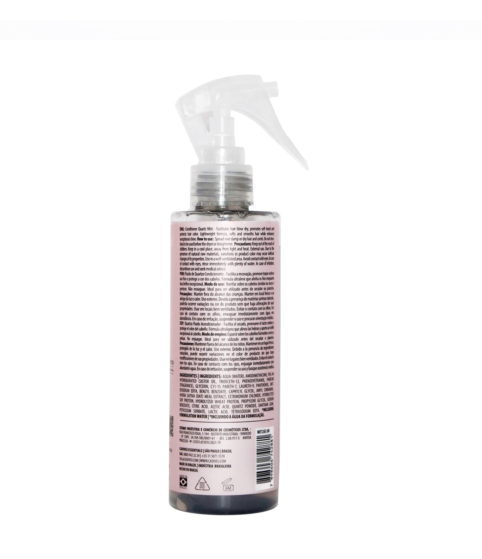 Serum Fluido de Quartzo Shine Hair Cadiveu Essentials 200ml 2