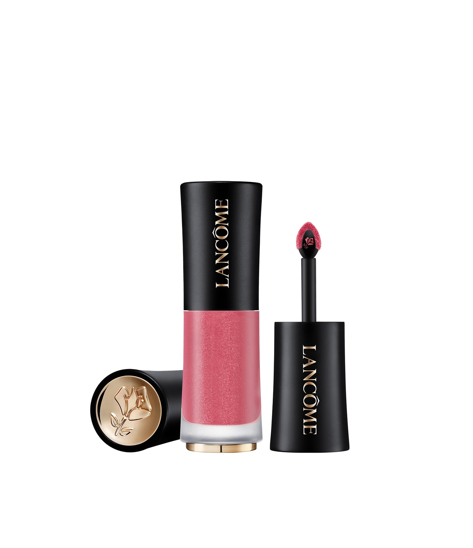 Batom Líquido L'Absolu Rouge Drama Ink Rose Cherie 2