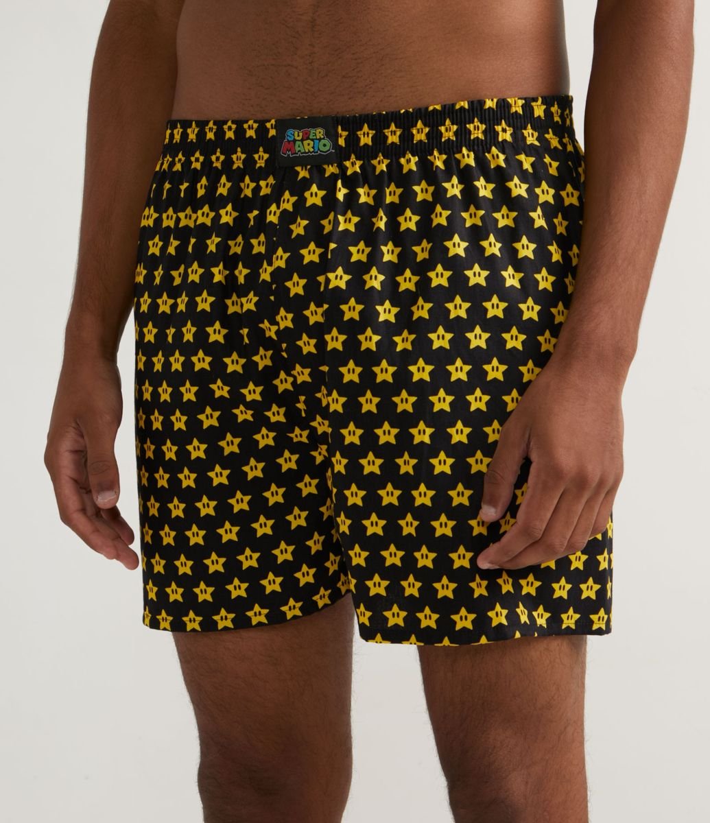 Cueca Samba Canção em Tricoline com Estampa Super Mário é boa?