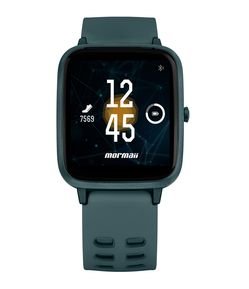 Relógio Mormaii Smartwatch com Pulseira em Silicone e Caixa MOLIFEAF/8V