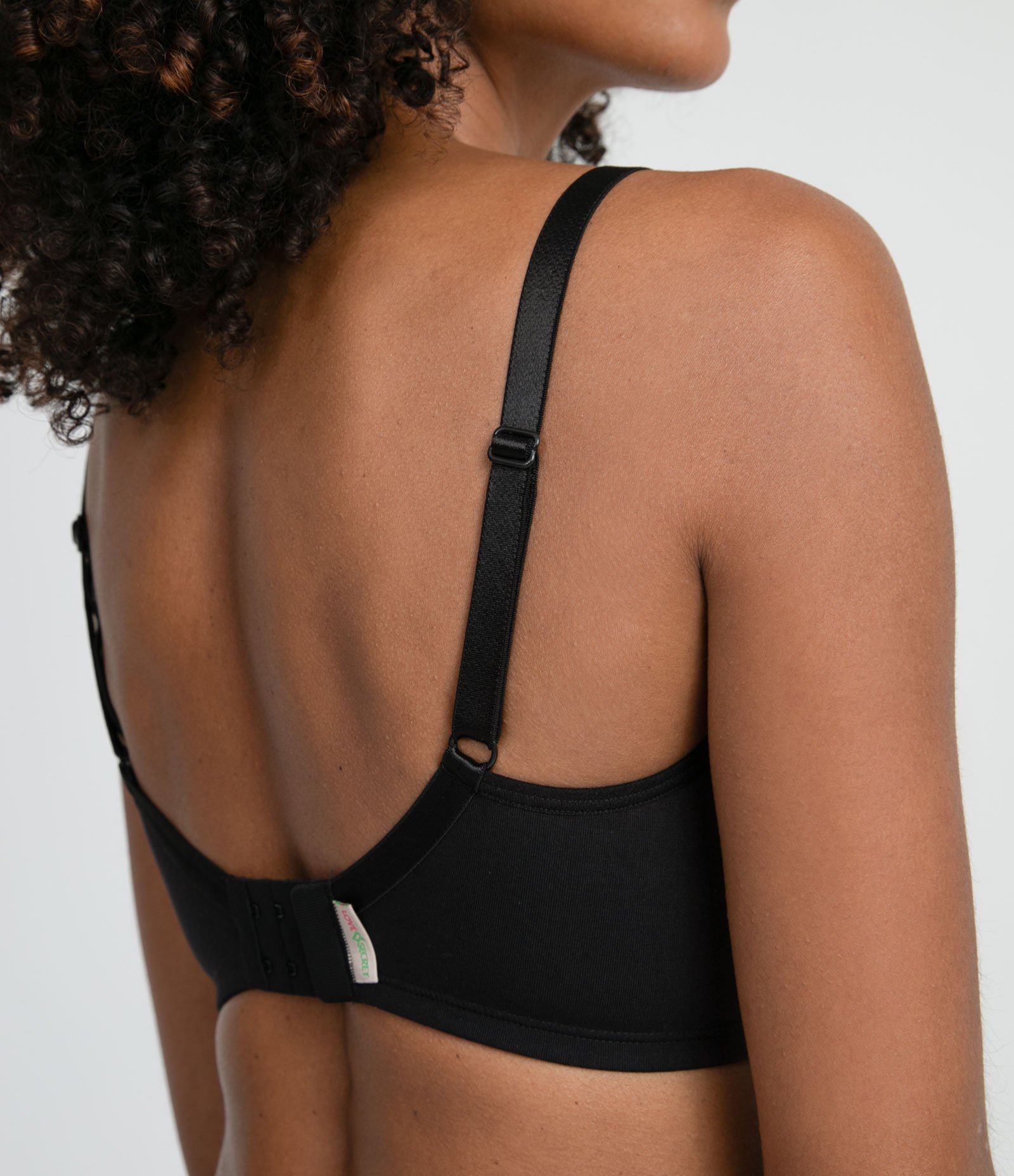 Sutiã Base em Modal com Bojo e Base Reforçada Love Secret Preto 4