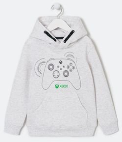 Blusão Infantil em Moletom com Estampa Xbox com Controle - Tam 5 a 14 Anos